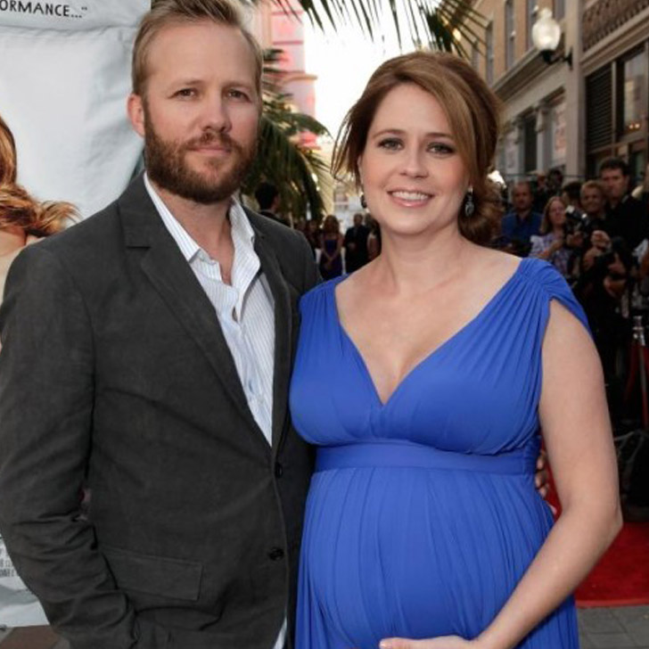 Jenna Fischer and her husband Lee Kirk