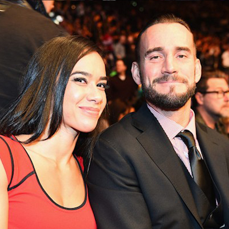 CM Punk and his wife AJ Lee