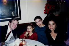 David Asman with his life partner, son and daughter 