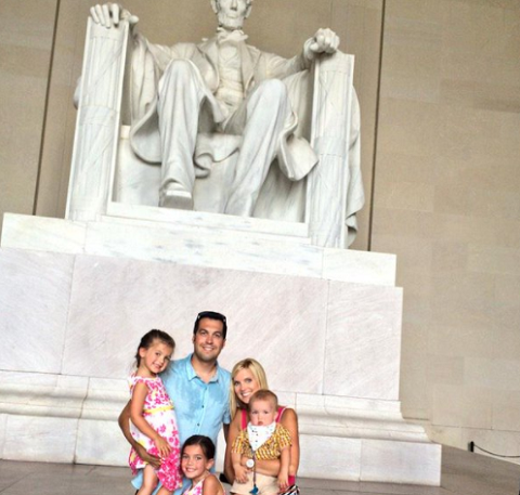 Sma Hornish with his family