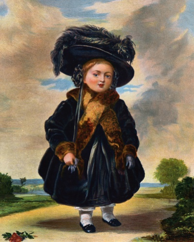 Victoria as a child