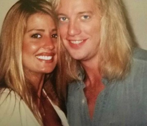 CAPTION: Rowanne Brewer Lane and Jani Lane old days picture. 